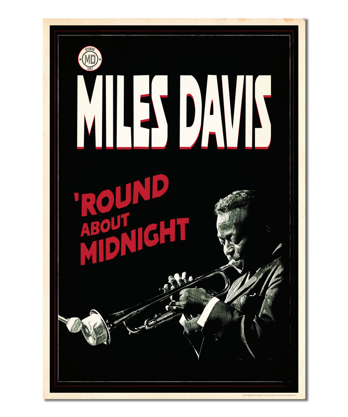 Miles Davis 'Round About Midnight Print