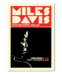 Miles Davis Live at the Plugged Nickel Chicago, 1967 Concert Print