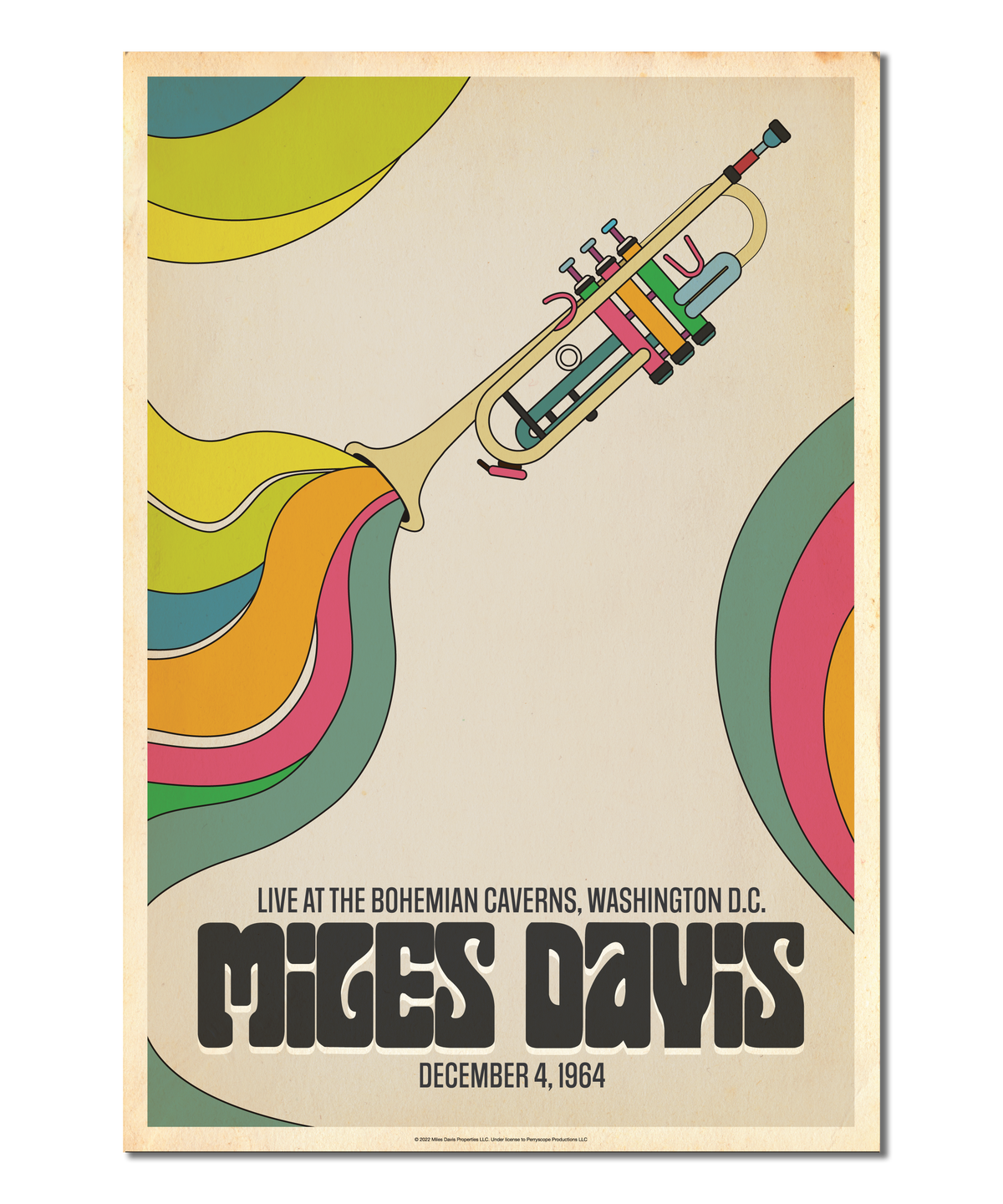Miles Davis, Live in Washington DC (Original Design)