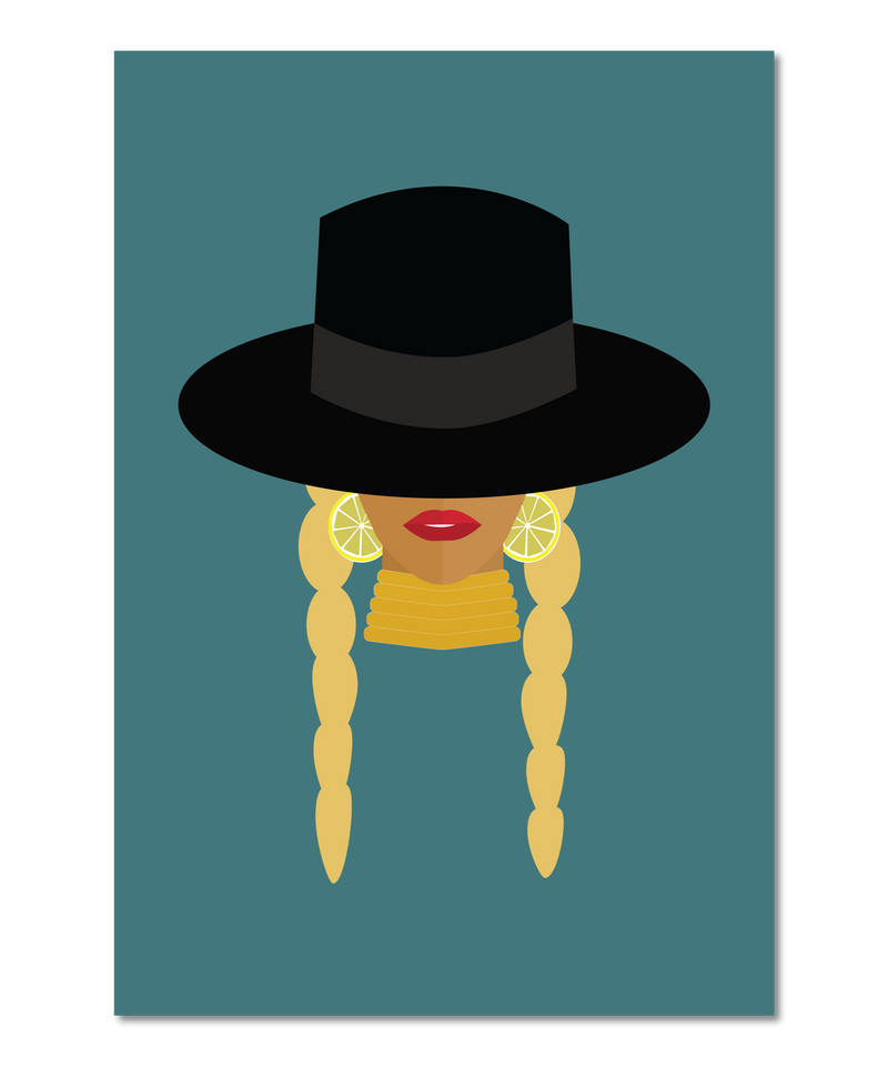 "Getting In Formation" Original Icon Print