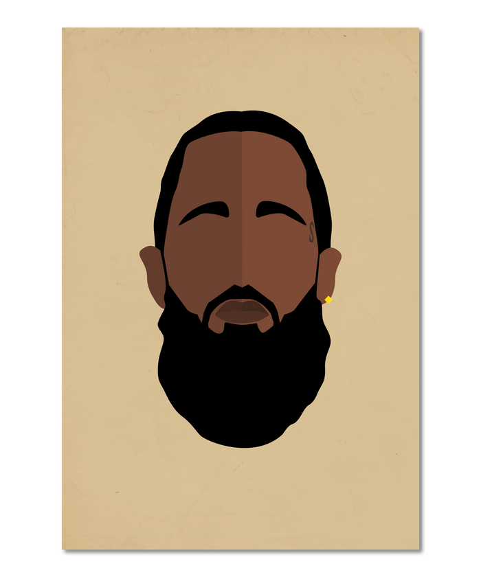 LA Hip Hop Inspired Original Icon Print (Icon Series)