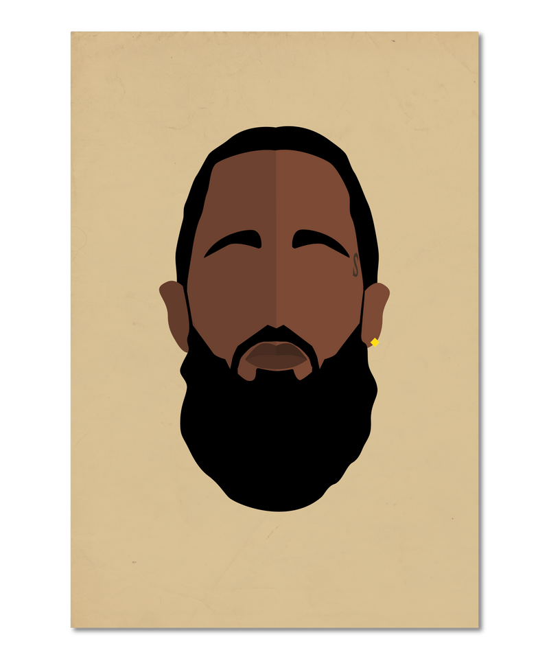 LA Hip Hop Inspired Original Icon Print (Icon Series)