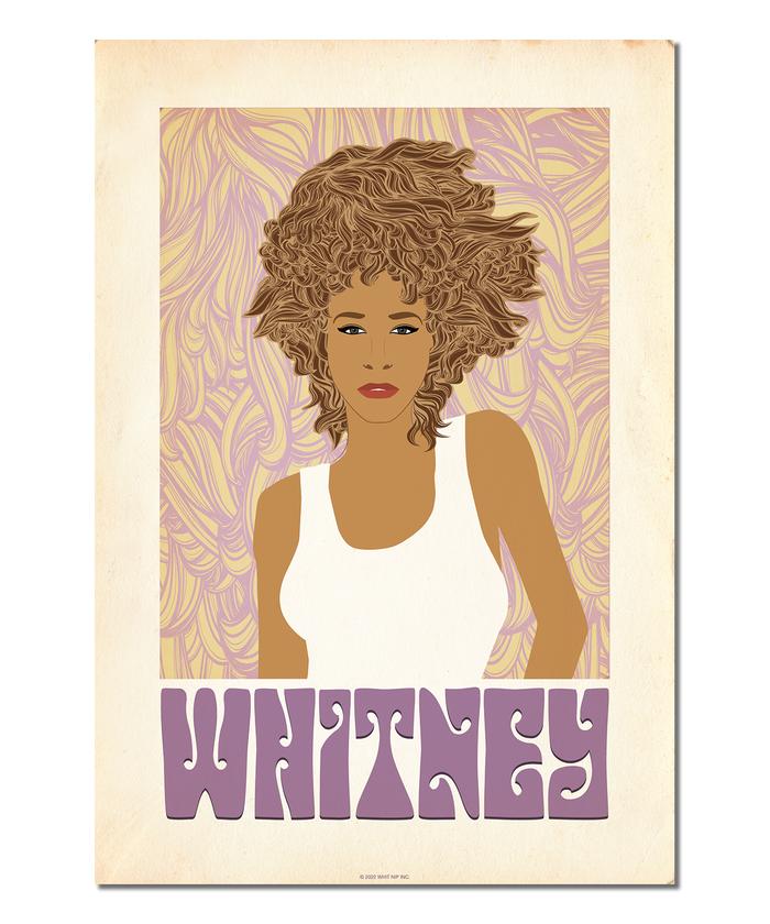 Whitney Houston, I Wanna Dance with Somebody Print