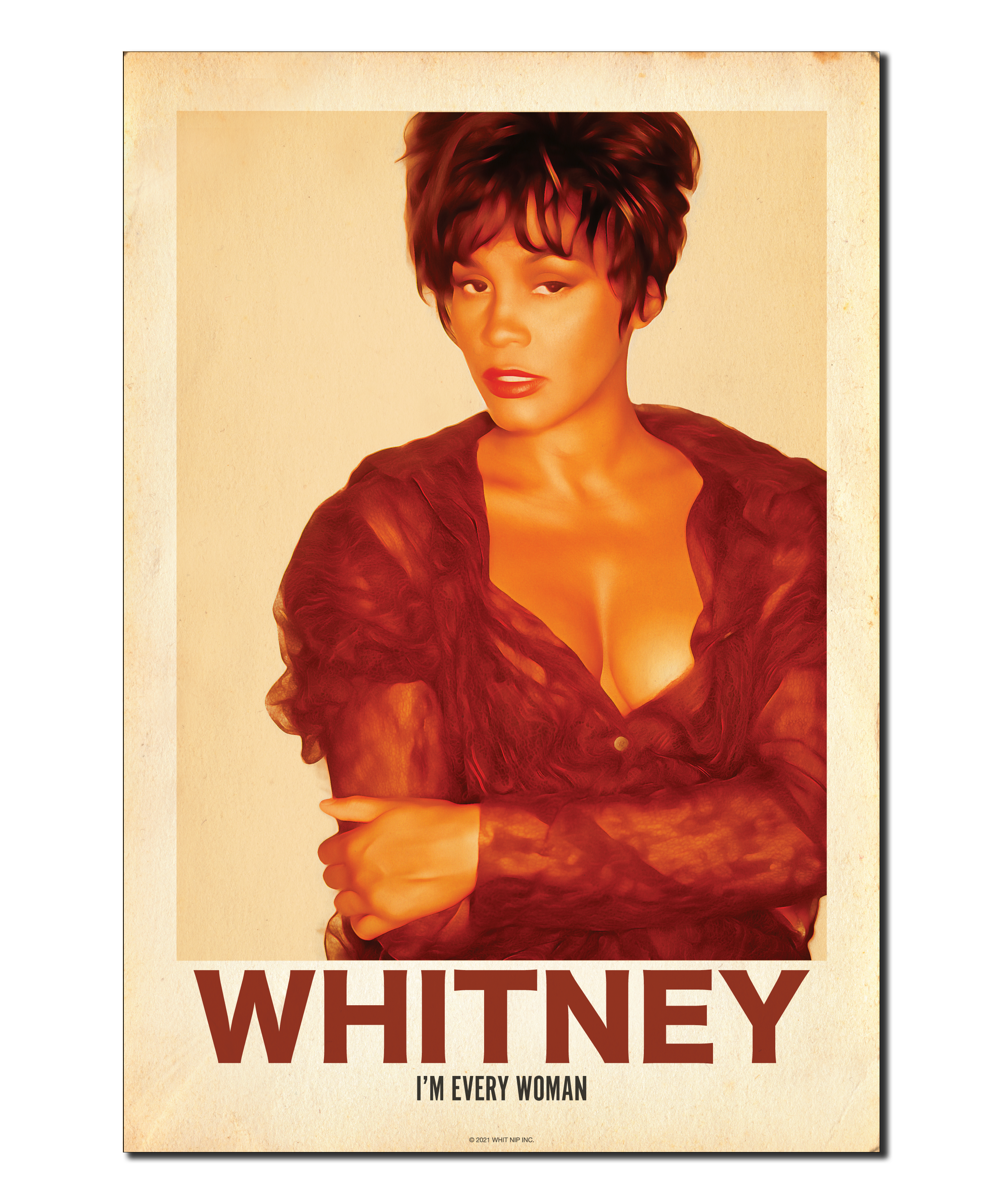 Whitney Houston, I'm Every Woman Print – STUDIO MAXE